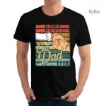 T-shirt vintage avec chat pour homme