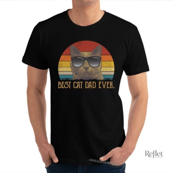 Mode homme : T-shirt vintage chat