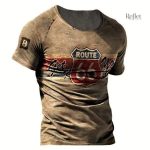 T-shirt homme vintage délavé