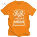 T-shirt vintage masculin à manches courtes