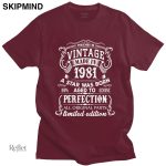 T-shirt vintage à col rond pour homme