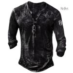T-shirt homme avec design militaire