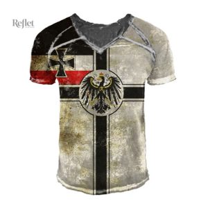 T-shirt homme style rétro militaire