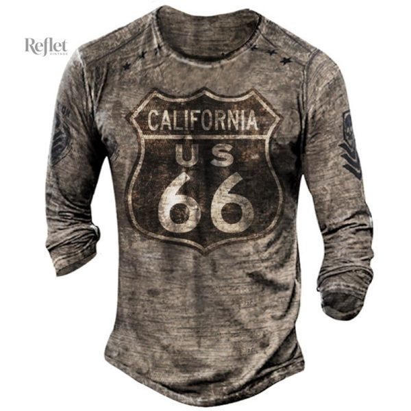 T-shirt homme avec coupes modernes militaires