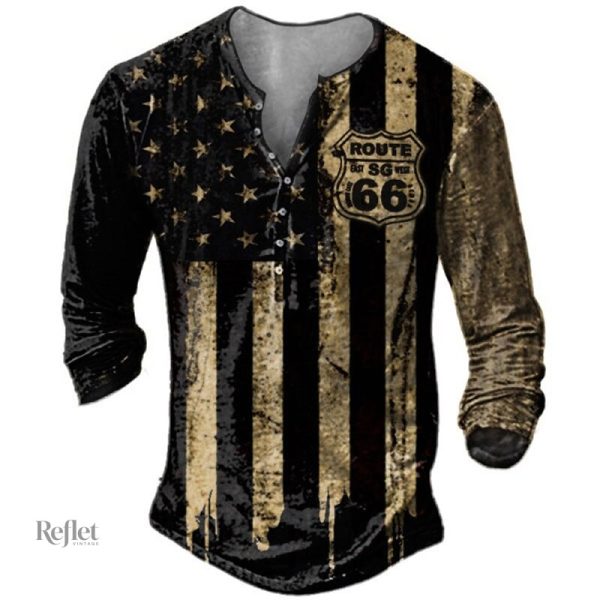 T-shirt homme coupe classique vintage