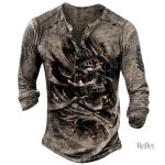 T-shirt homme décontracté style vintage