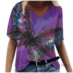 T Shirt Vintage Femme Large