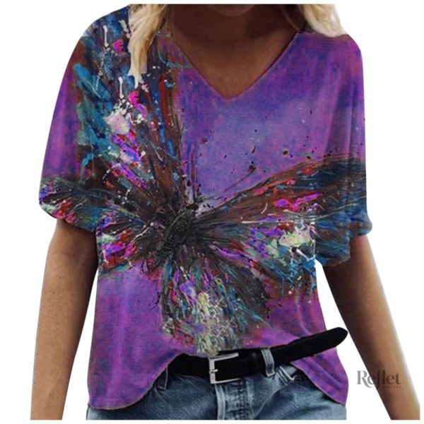 t-shirt-large-vintage-femme-1 T Shirt Vintage Femme Large
