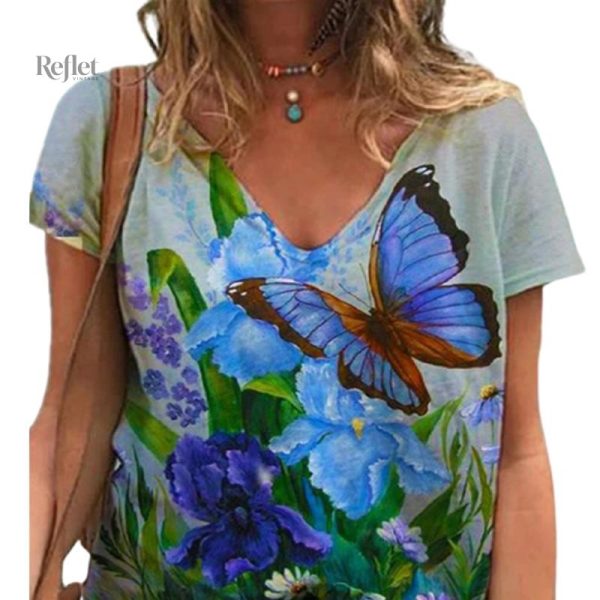 Tee-shirt large style vintage pour femmes