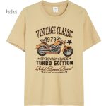 T Shirt Vintage Femme Moto Style Retro