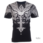 T-shirt homme style punk rétro