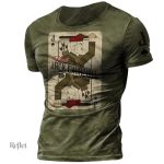 T-shirt vintage homme en coton doux