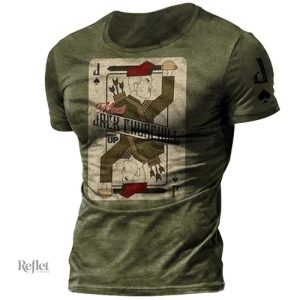 T-shirt vintage homme en coton doux