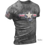 T-shirt vintage homme, coupe moderne
