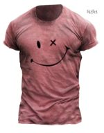 T-shirt style rétro, parfait pour les sorties