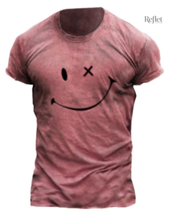 T-shirt style rétro, parfait pour les sorties