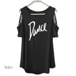 T shirt rétro imprimé vintage femme