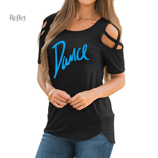 T shirt vintage femme, coupe moderne