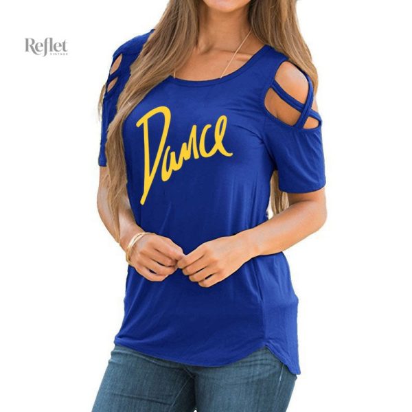 T shirt rétro femme pour un look décontracté