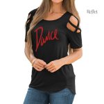 T shirt imprimé vintage, parfait pour les sorties