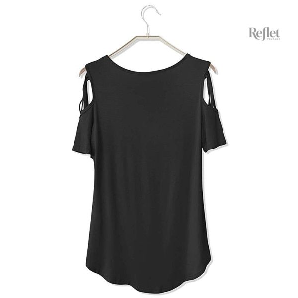 T shirt à imprimé rétro, confort féminin