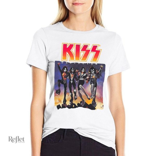 t-shirt-rock-femme-vintage-1-1 T-shirt Rock Vintage Femme avec design rétro