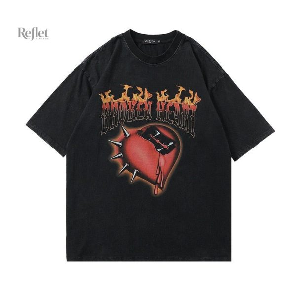 T-shirt homme design rock rétro