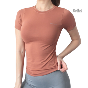 T-shirt femme sport à motif rétro, confortable et tendance