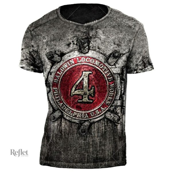 t-shirt-top-vintage-homme-1 T-shirt vintage homme avec design classique et décontracté