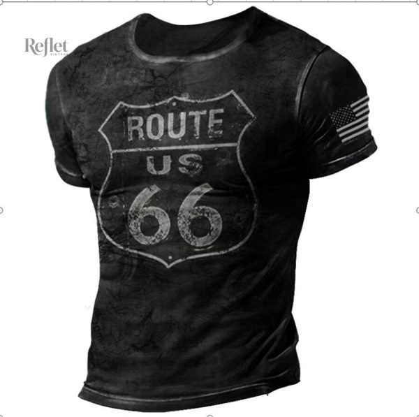 T-shirt homme avec design vintage