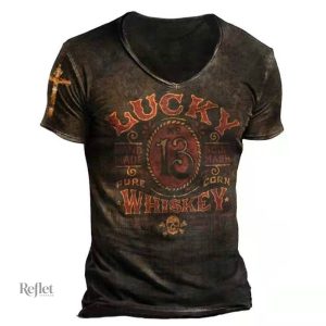 T-shirt vintage 1973 homme en coton confortable