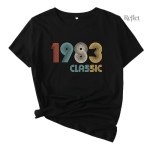 T shirt femme vintage 1983