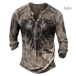 T-shirt homme à l'esprit vintage