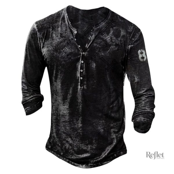 T-shirt rétro homme avec attitude