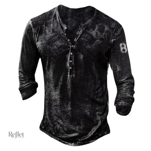T-shirt homme au look nostalgique