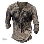 T-shirt vintage minimaliste pour homme