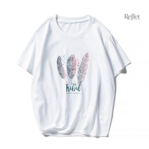 T-shirt vintage femme blanc