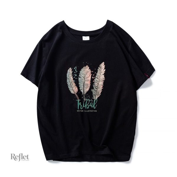 T-shirt élégant pour un look rétro féminin