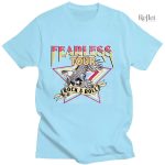 T shirt femme à thème musical rétro