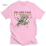T shirt vintage pour femme en coton