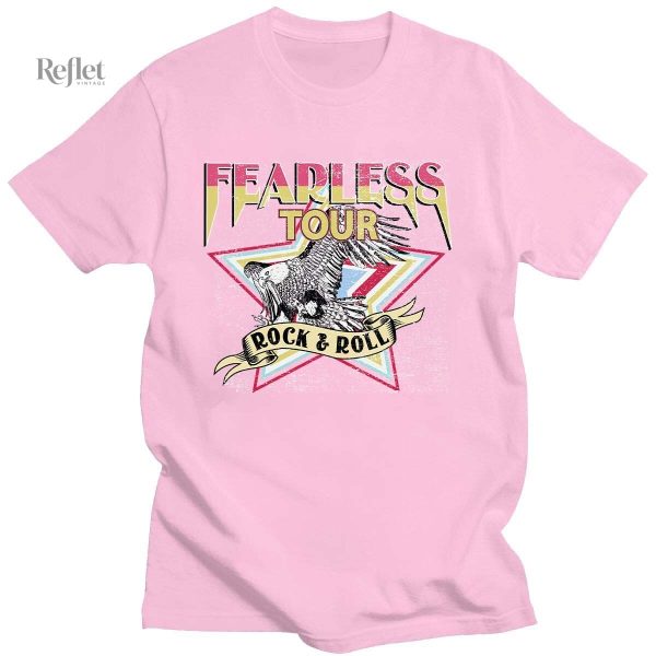T shirt vintage pour femme en coton