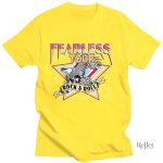 T shirt femme avec imprimé rock