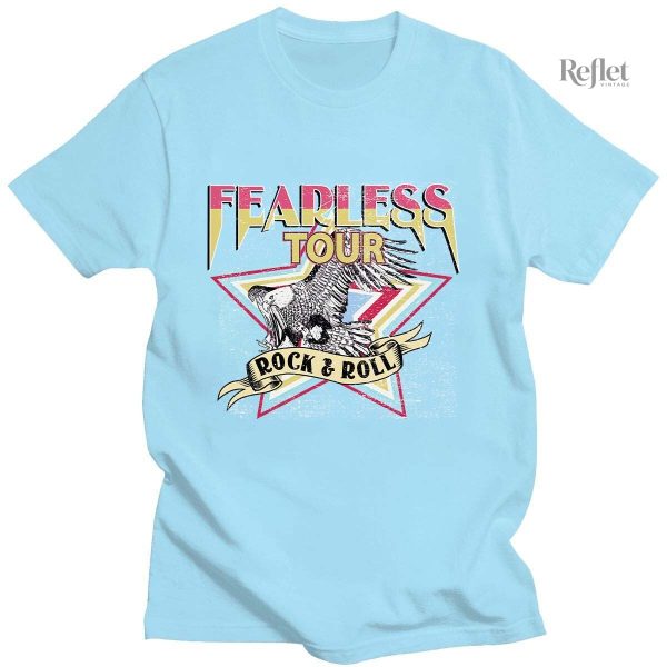 T shirt vintage femme à manches courtes