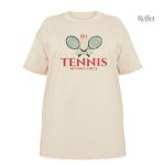 T Shirt Vintage Femme Tennis