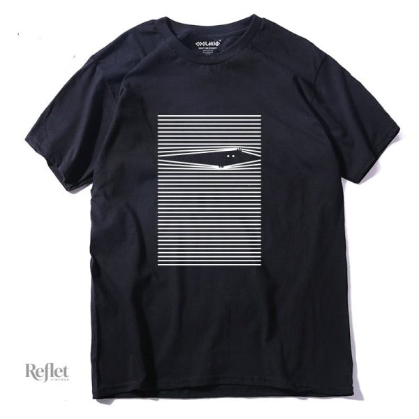 T-shirt vintage avec motif audacieux pour homme