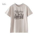 T-shirt large style rétro pour une allure tendance