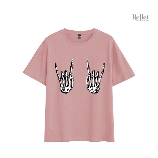 T-shirt vintage pour femmes, idéal pour les fans de rock