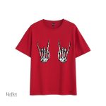 T-shirt femme au style musical vintage