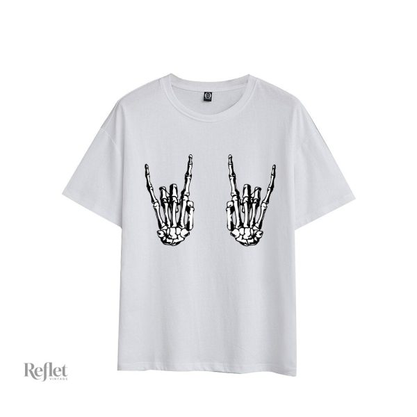 T-shirt de style vintage pour amatrices de rock