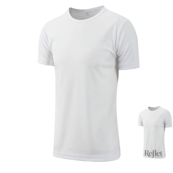 T-shirt vintage homme, rouge, coupe classique